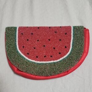 Watermelon Beaded Purse